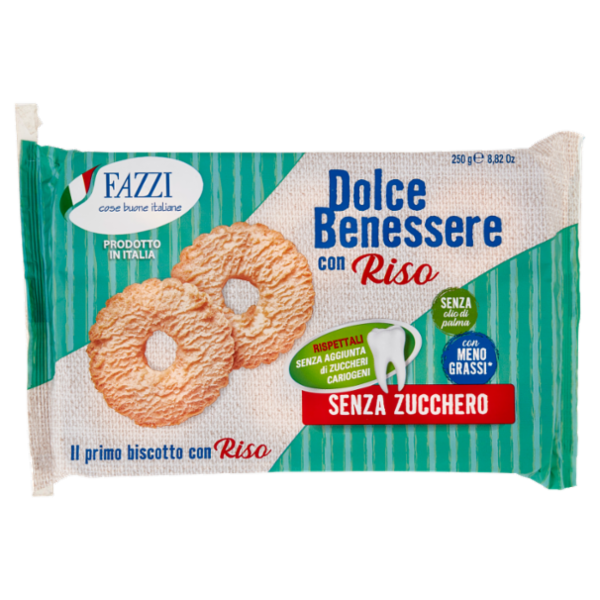 Fazzi Dolce Benessere con Riso Senza Zucchero 250 g