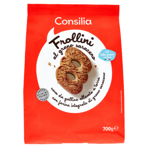 Consilia Frollini con Zucchero di Canna e Grano Saraceno 700 g