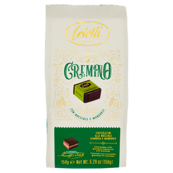 feletti I Classici il Cremino con Nocciole e Mandorle 150 g