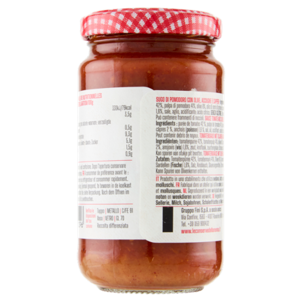 Le Conserve della Nonna Sugo alla Puttanesca 190 g