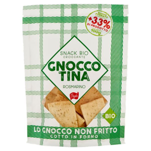 Figulì Gnoccotina Snack Rosmarino Bio 100 g
