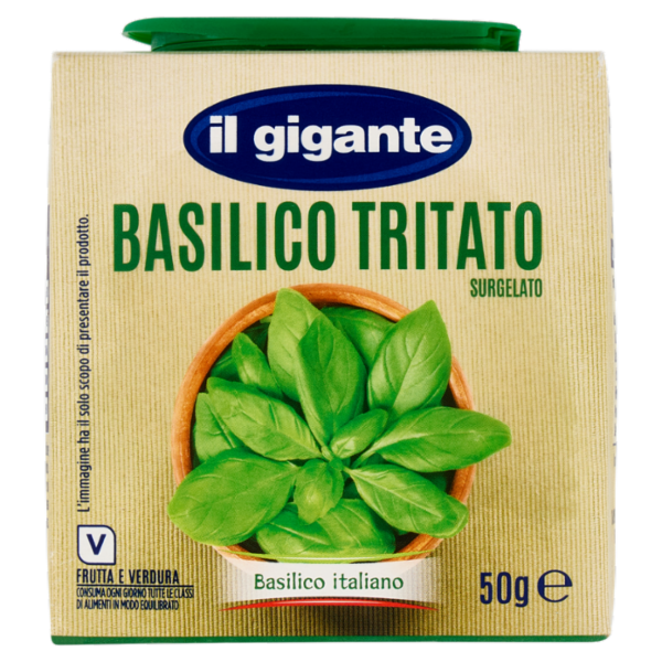 IL GIGANTE Basilico Tritato Surgelato 50 g