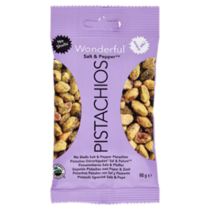 Wonderful Pistacchi Sgusciati Sale & Pepe 60 g