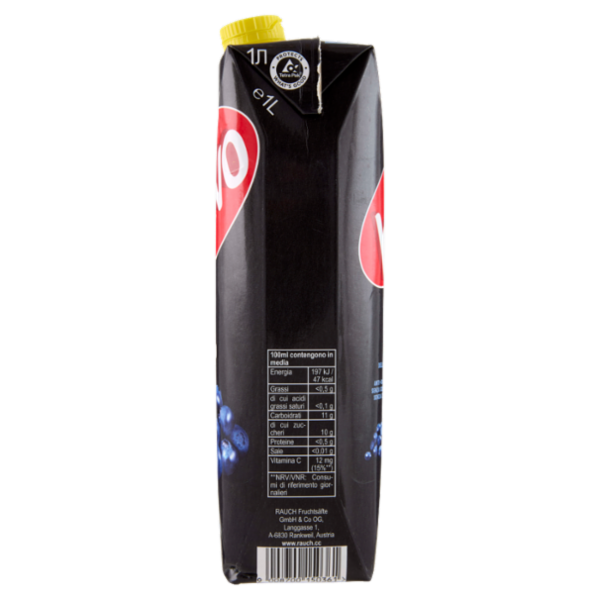 Rauch bravo Premium Mirtillo 1 L