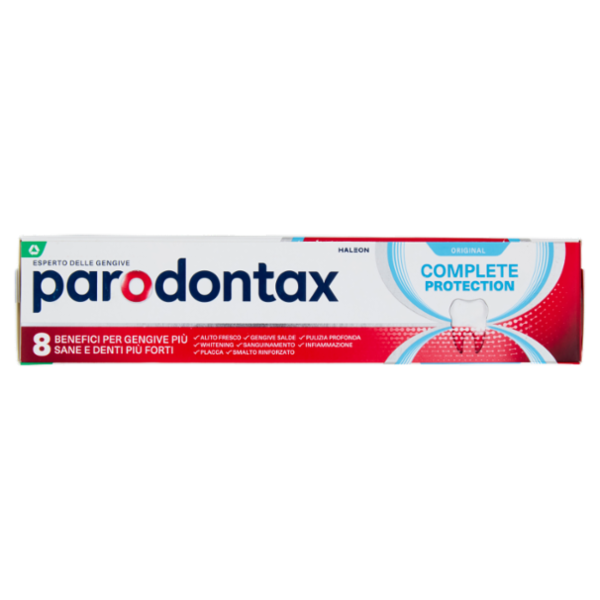 Parodontax dentifricio quotidiano Complete Protection Original gengive più sane denti più forti 75ml
