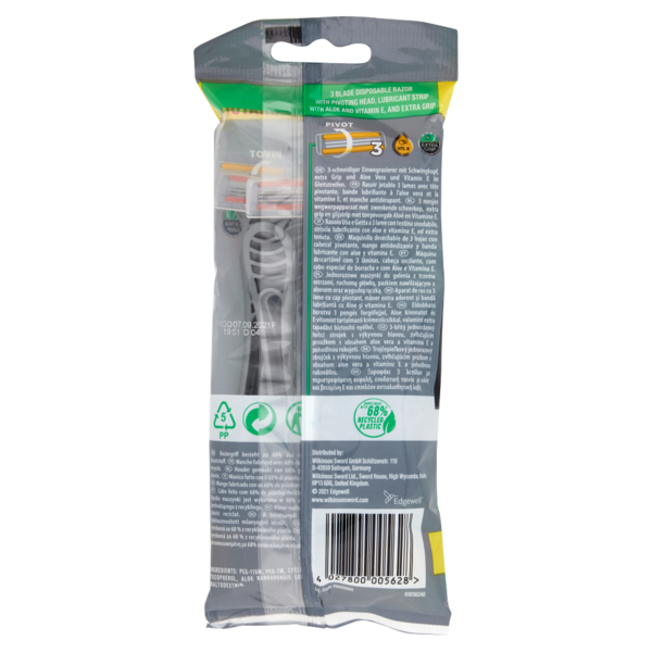 Wilkinson Sword Rasoio usa&getta Extra Essential 3 Sensitive 4+2 pz