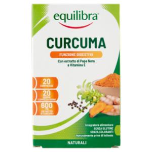 Equilibra Curcuma Funzione Digestiva 20 Compresse 18,18 g