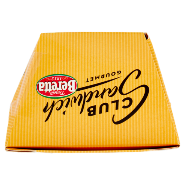 Fratelli Beretta Club Sandwich Gourmet Prosciutto Cotto Alta Qualità e Crescenza 160 g