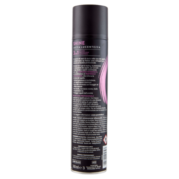 Syoss By Palette Shine Lacca Lucentezza 300 ml
