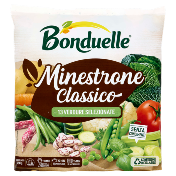 Bonduelle Minestrone Classico Surgelato 450 g