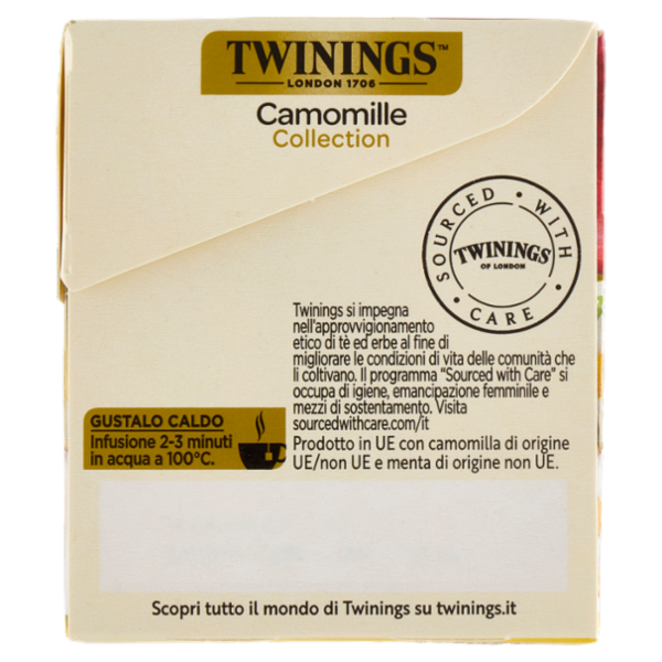 Twinings Camomilla Collection Confezione assortita con 5 diverse camomille 20 filtri 26 g