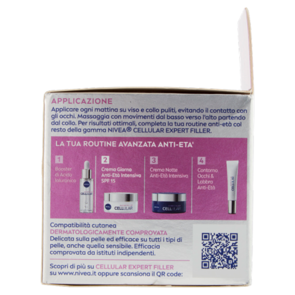 Nivea Cellular Expert Filler Crema Giorno Anti-Età Intensiva SPF 15 50 ml