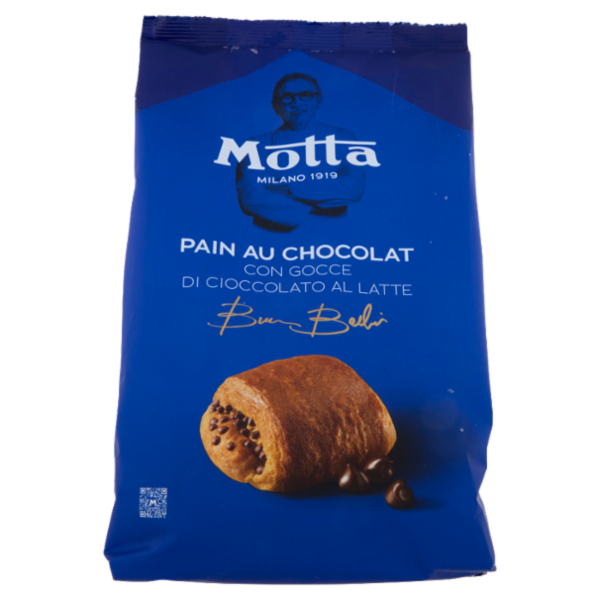 Motta Pain au Chocolat con Gocce di Cioccolato al Latte 6 x 45 g