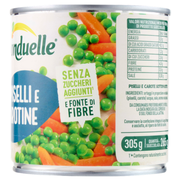 Bonduelle Piselli e Carotine 305 g