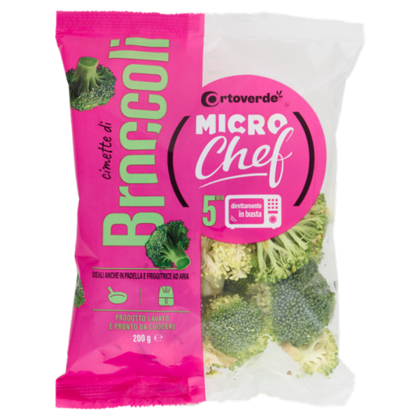 Ortoverde Micro Chef cimette di Broccoli 200 g