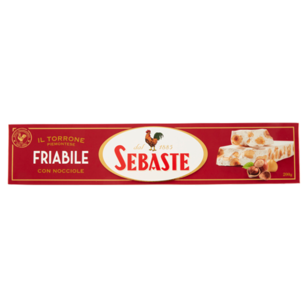Sebaste Torrone Friabile con Nocciole 200 g
