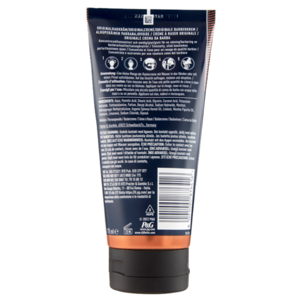 King C Gillette Original Shave Cream 175 ml