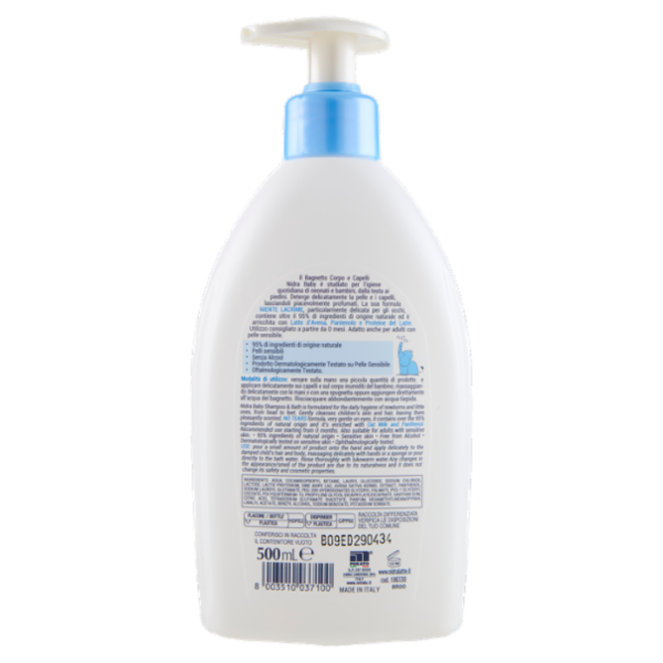 Nidra Baby Bagnetto Corpo e Capelli 500 mL