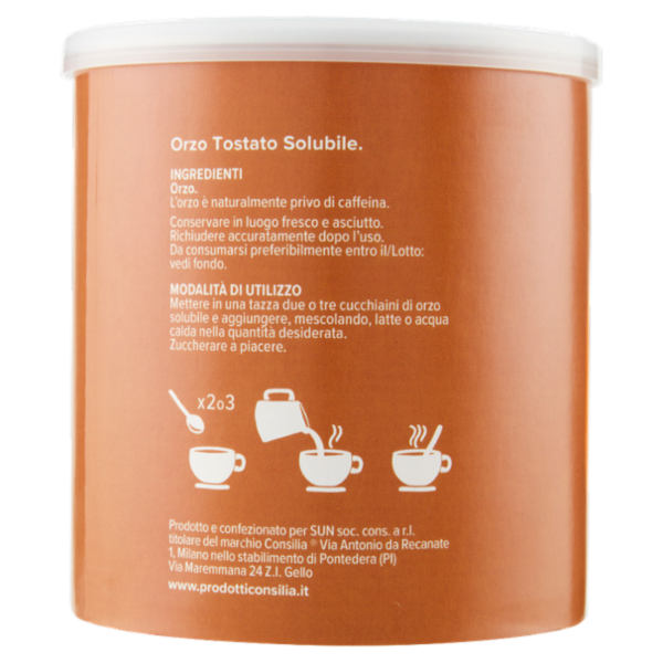 Consilia Orzo Tostato Solubile 120 g
