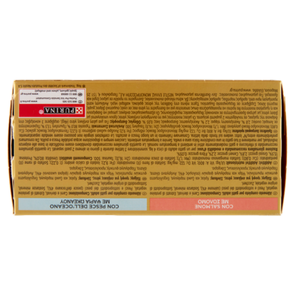 PURINA GOURMET Gold Straccetti Salmone / Pesce dell'Oceano 4 x 85 g