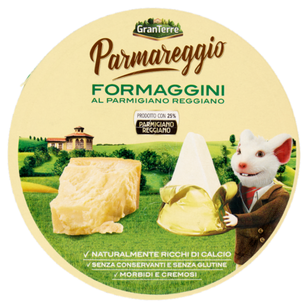 Parmareggio 8 Formaggini al Parmigiano Reggiano 140 g