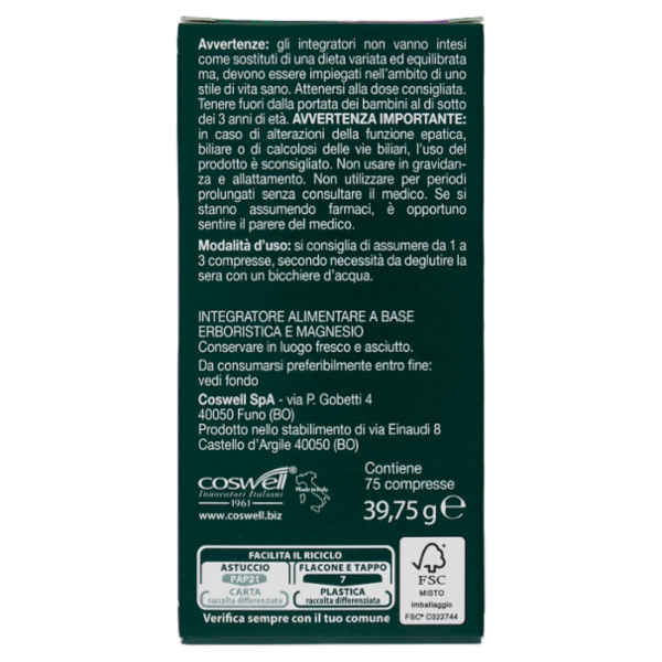 L'Angelica Advance le 14 Erbe della giusta regola 75 Compresse 39,75 g