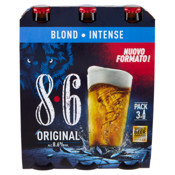 8.6 Original 3 x 33 cL