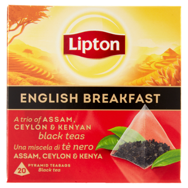 Lipton English Breakfast 20 Pyramid Teabags 46 g