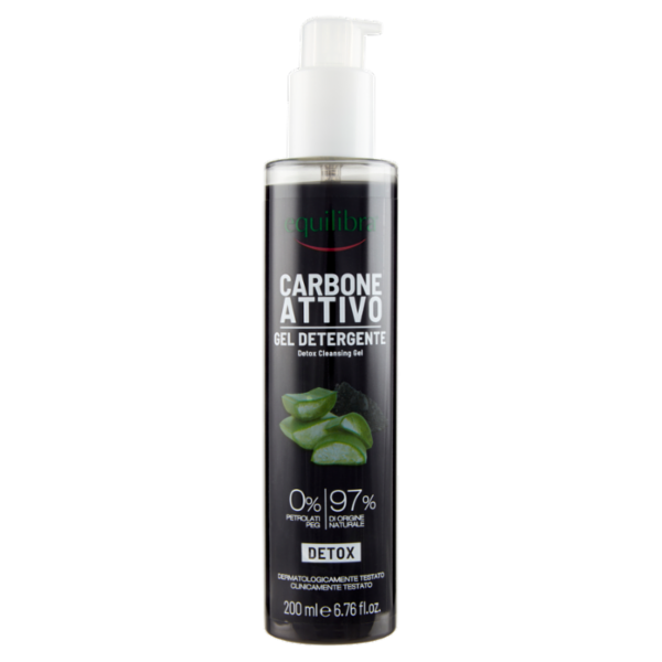 equilibra Carbone Attivo Gel Detergente Detox 200 ml