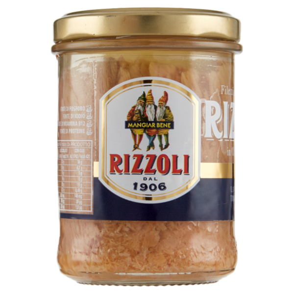 Rizzoli Filetti di Tonno in Olio di Oliva 190 g