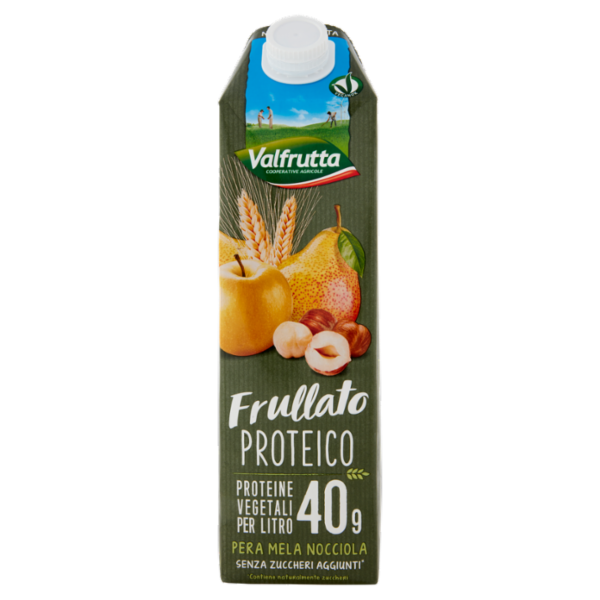 Valfrutta Frullato Proteico Pera Mela Nocciola 1000 ml