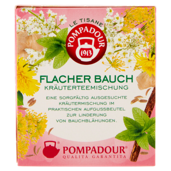 Pompadour Le Tisane Plus Ventre Piatto con Finocchio* e Carvi 18 x 2,2 g