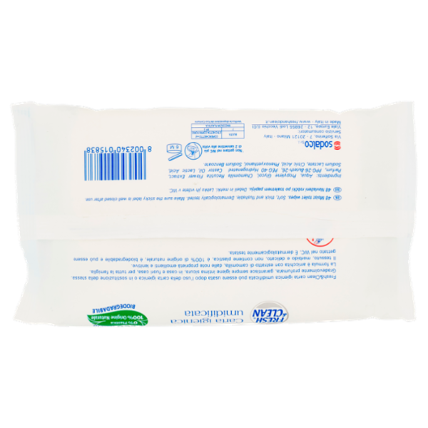 Fresh & Clean Carta igienica umidificata Salviettine alla Camomilla 48 pz