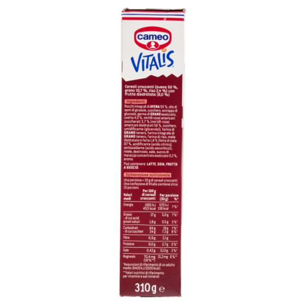 cameo Vitalis il Müesli Croccante Mix di Frutta 310 g