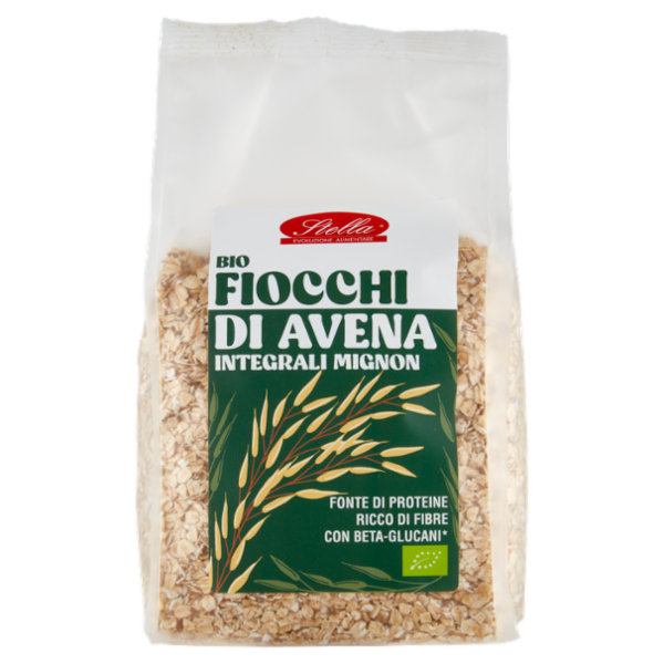 Stella Fiocchi di Avena Integrali Mignon Bio 500 g