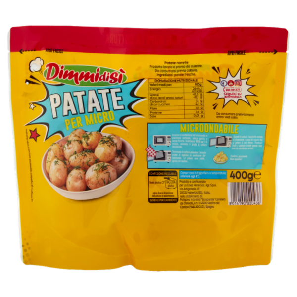 DimmidiSì Papate per Micro 400 g