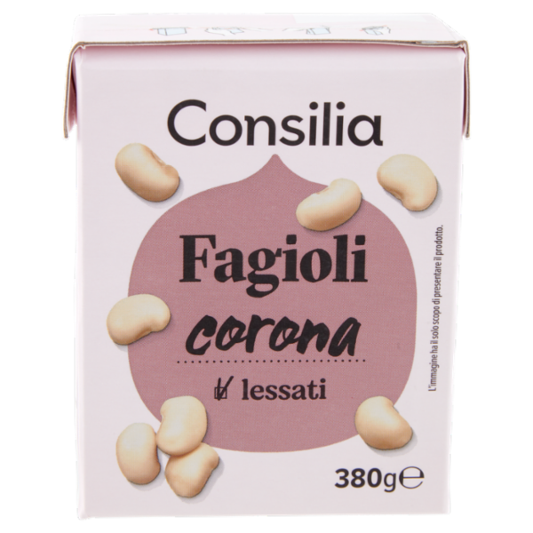 Consilia Fagioli Corona Lessati 380 g