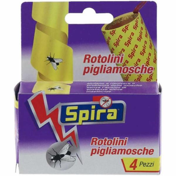 Spira Rotoli Pigliamosche 4pz