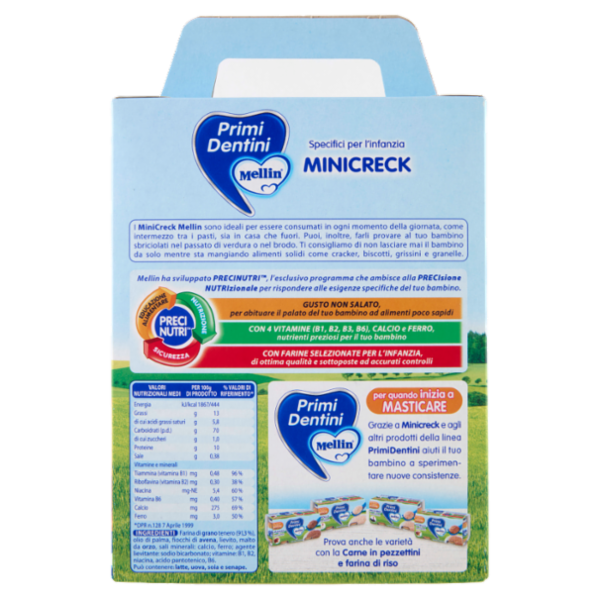 MELLIN Primi Dentini MiniCreck 180 g