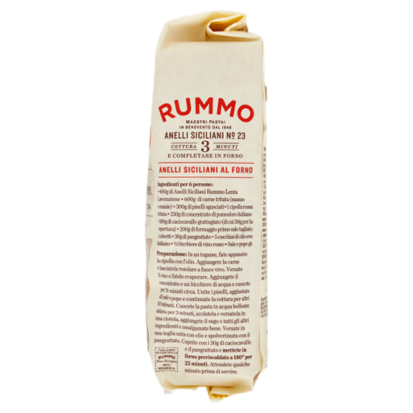 Rummo Anelli Siciliani N° 23 500 g