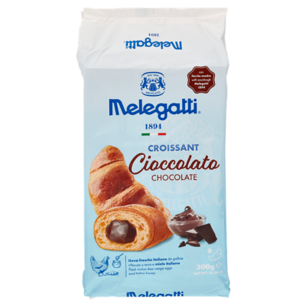 Melegatti 1894 Croissant Cioccolato 6 x 50 g