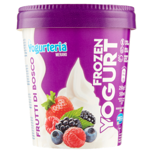 Meran Yogurteria Merano Frozen Yogurt Frutti di Bosco 250 g