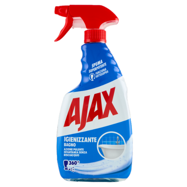 Ajax detersivo spray 360° igienizzante bagno 600 ml