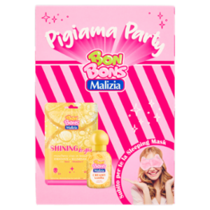 Malizia Bon Bons Pigiama Party Maschera Viso Shining 25mL + Eau De Toilette Creamy Vanilla 50 ML
