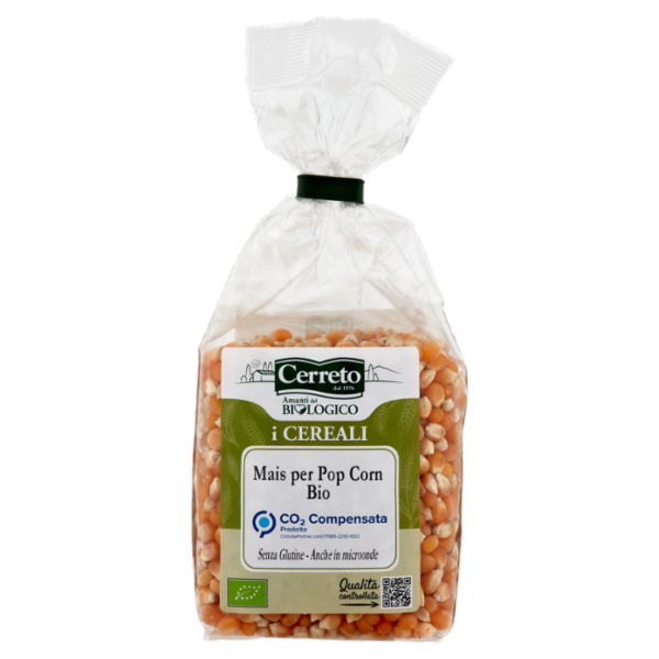 Cerreto i Cereali Mais per Pop Corn Bio 350 g