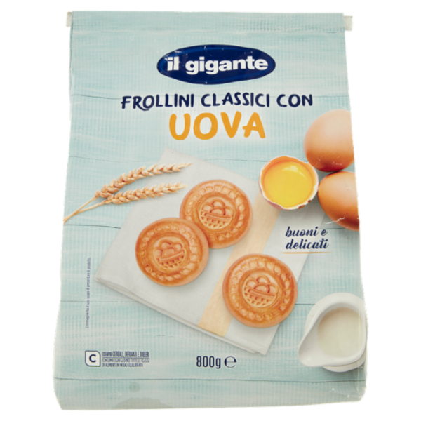 IL GIGANTE Frollini Classici con Uova 800 g