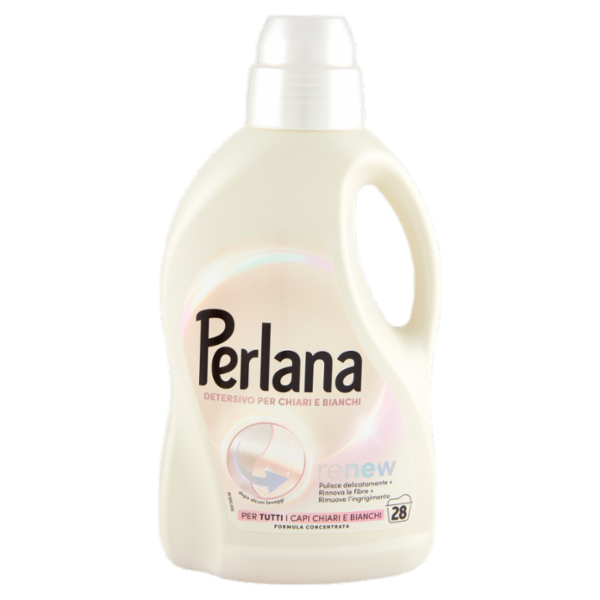 PERLANA Detersivo per Chiari e Bianchi 28 Lavaggi 1.400 mL