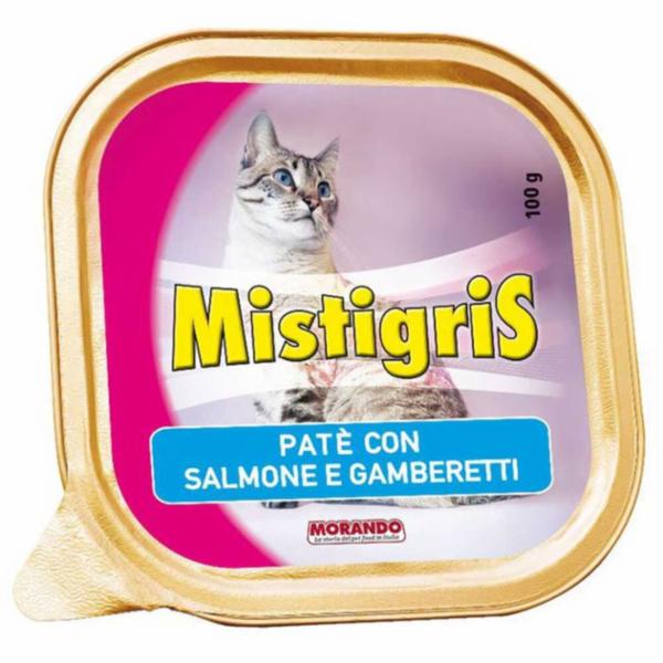 Mistrigris Morando Salmone e Gamberetti 100g