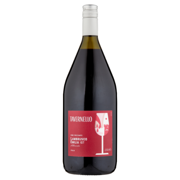 Tavernello Lambrusco Emilia IGT Abboccato Vino Frizzante 1,5 L