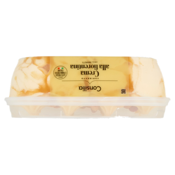 Consilia Gelato Crema Fiorentina con Pezzi di Amaretti 500 g